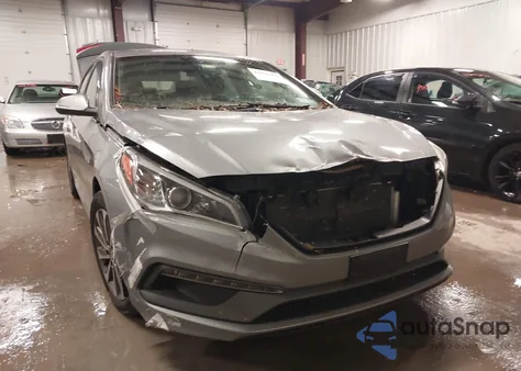 2016 Hyundai Sonata Sport z USA, uszkodzony, nr VIN 5NPE34AF8GH435806